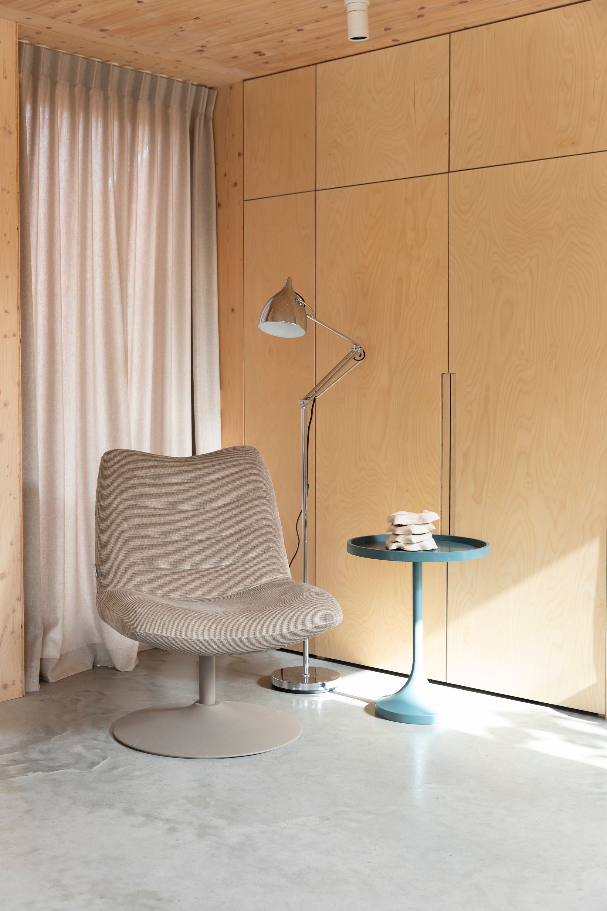 Zuiver Reader Chrome Floor Lamp